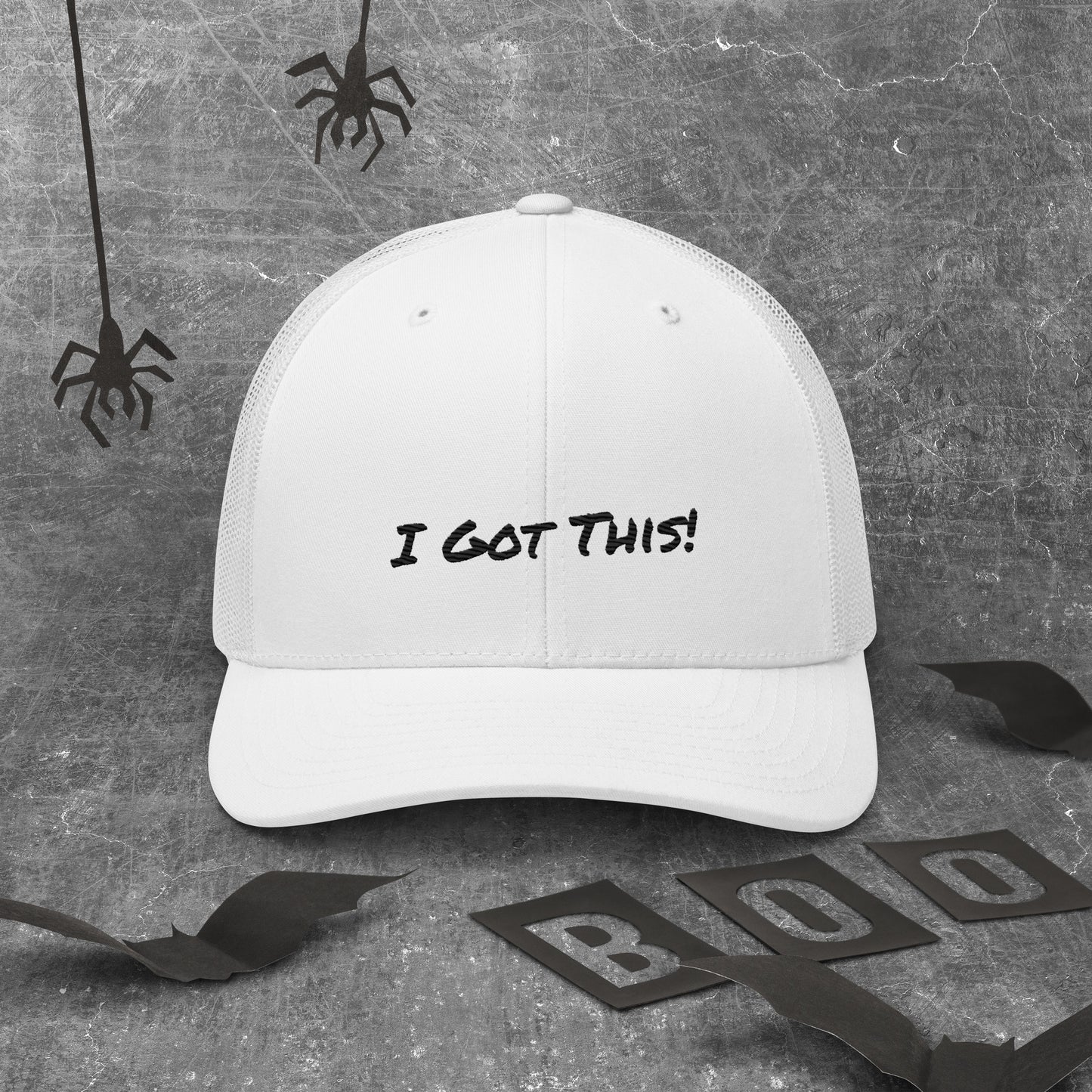 White Trucker hat "I Got This!"